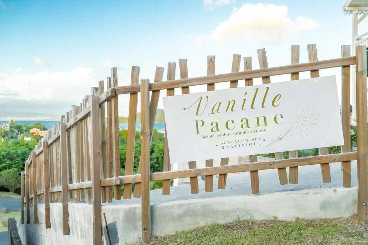 Bungalow Vanille Pacane - Vue Mer Avec Spa Prive لي تروا زيليه المظهر الخارجي الصورة