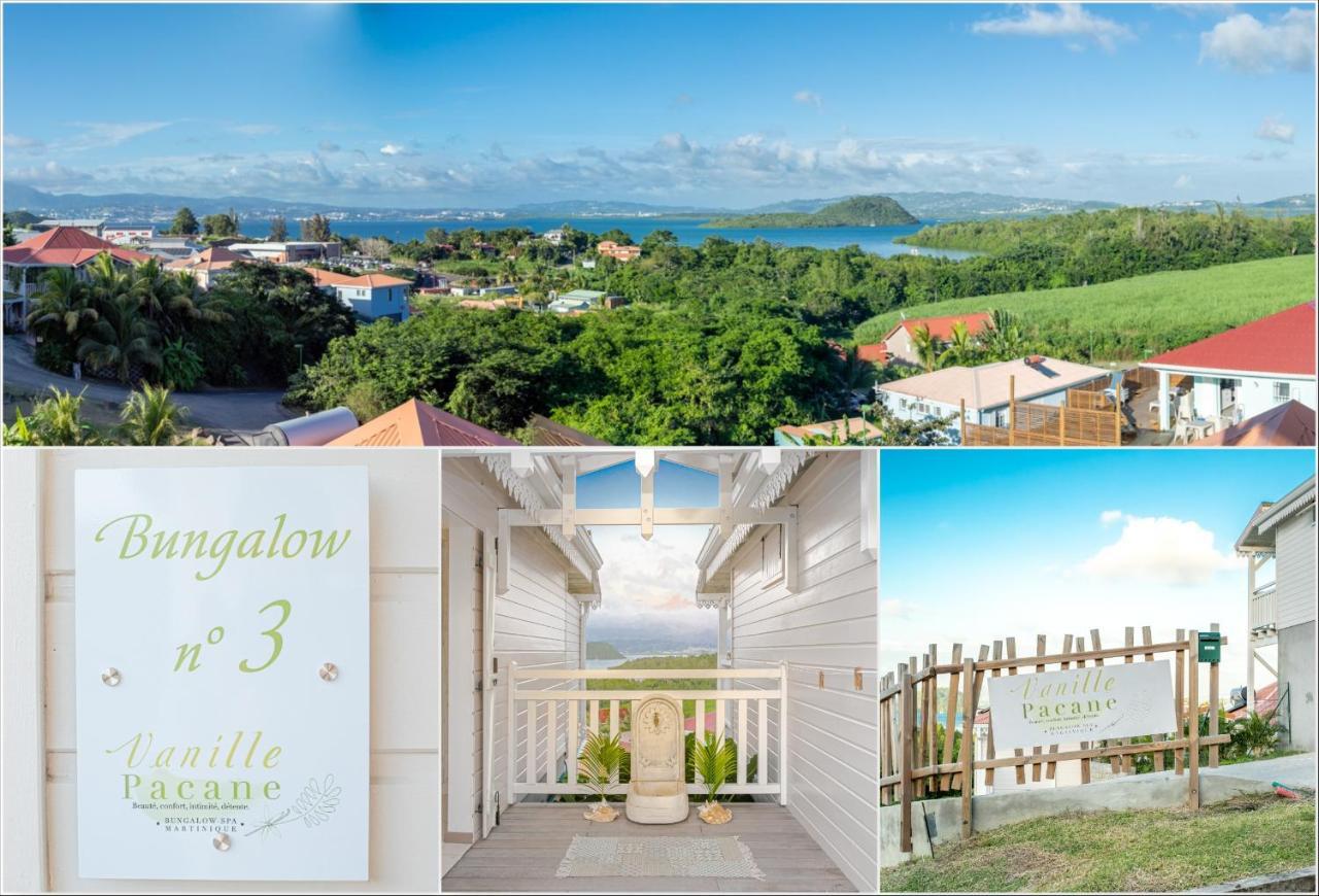 Bungalow Vanille Pacane - Vue Mer Avec Spa Prive لي تروا زيليه المظهر الخارجي الصورة